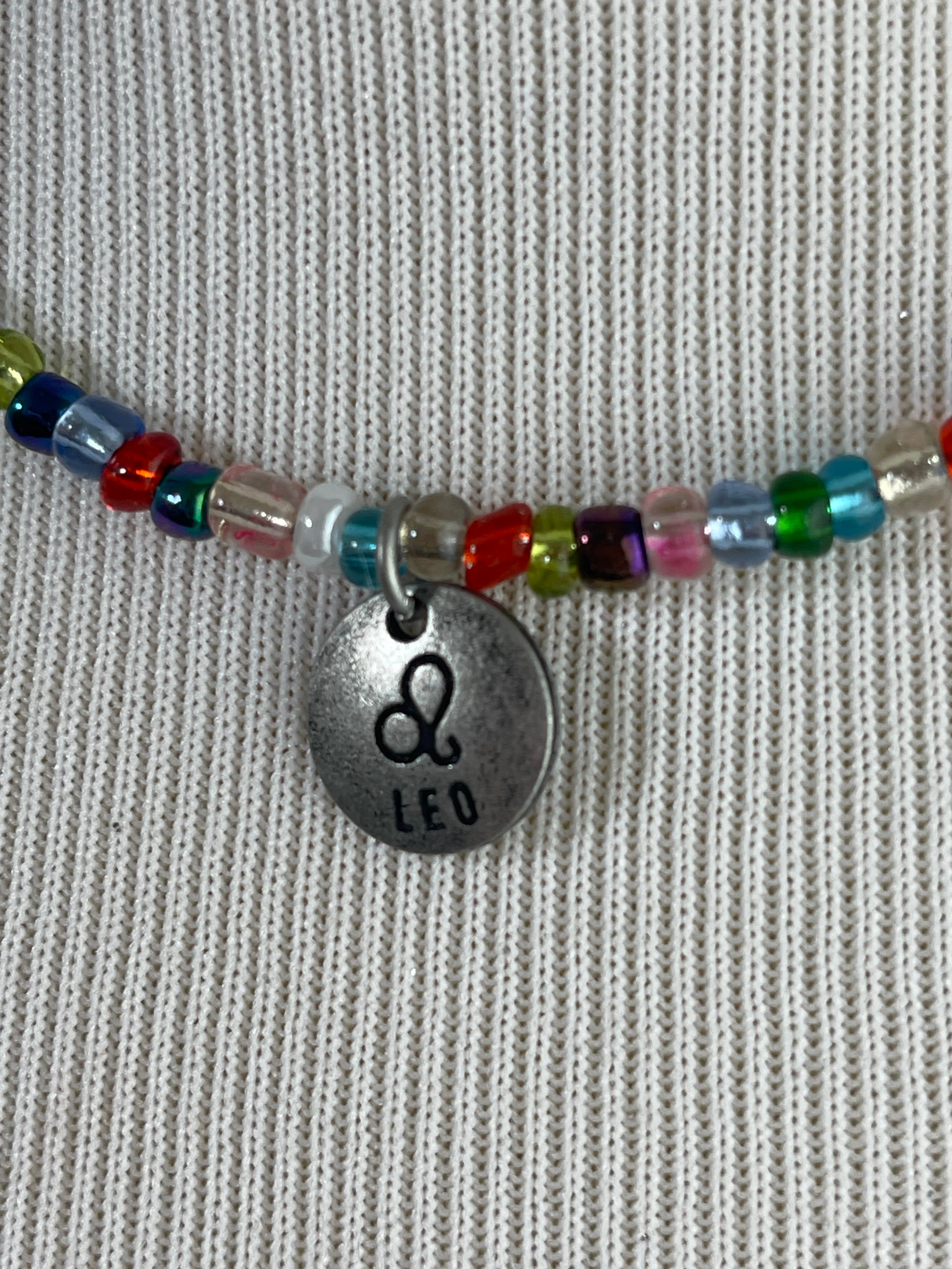 Multicolor Zodiac Charm Necklace